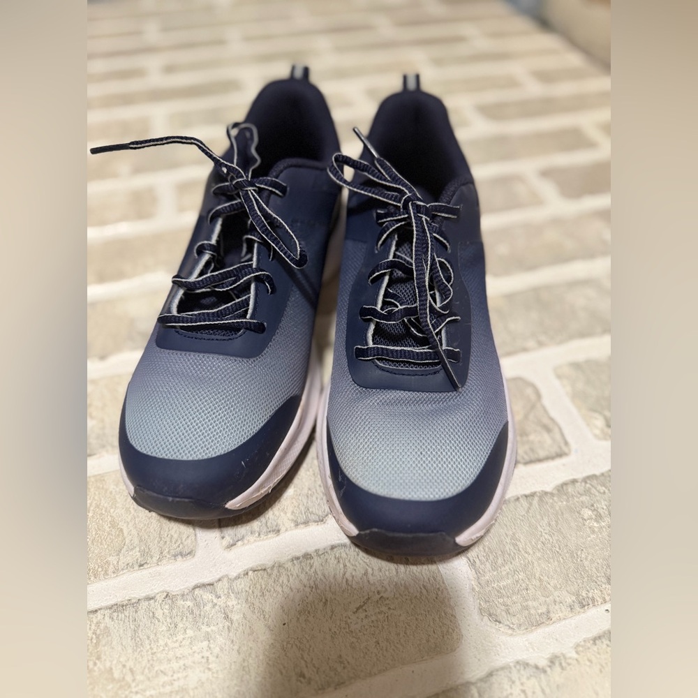 Athletic Works Navy Athletic Shoes Worn Once
